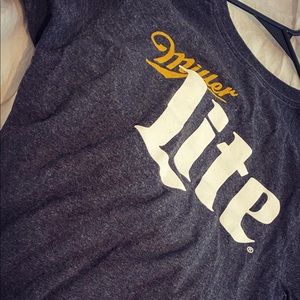 miller lite t-shirt